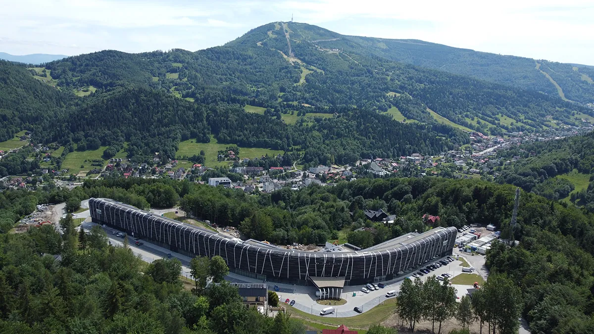 ¿Qué hotel en las montañas polacas?