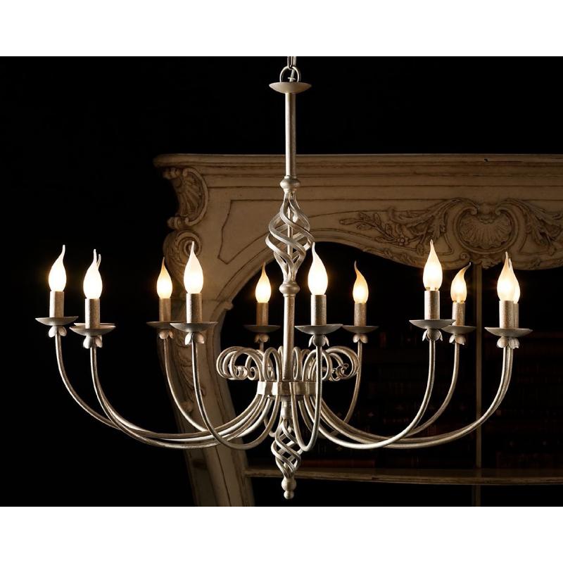 qué lámpara de araña para un estilo provenzal