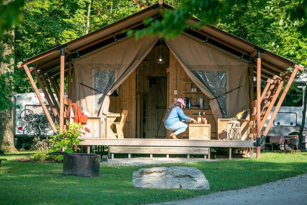 Qué llevar a un glamping
