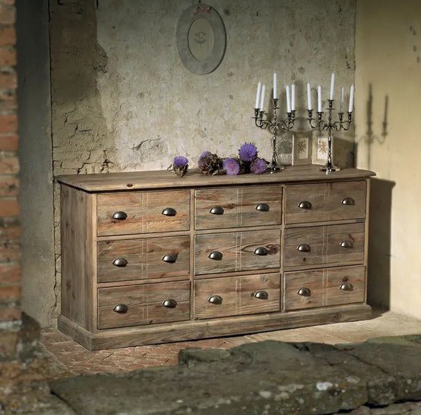 qué muebles para un interior provenzal