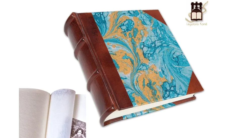 Elegante regalo navideño álbum