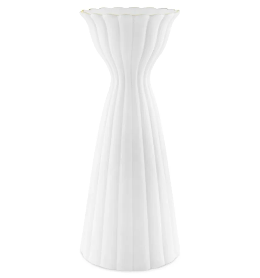 Elegante regalo navideño jarrón