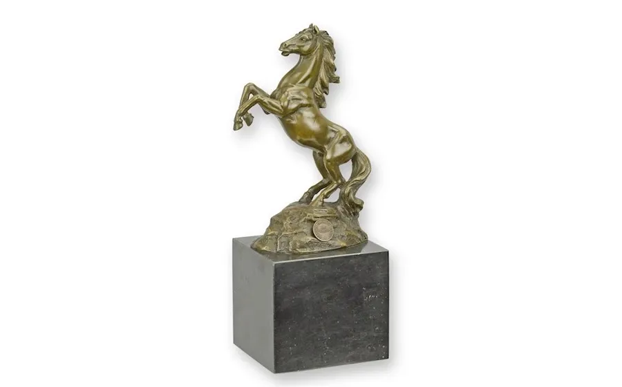 Regalo elegante de Navidad escultura