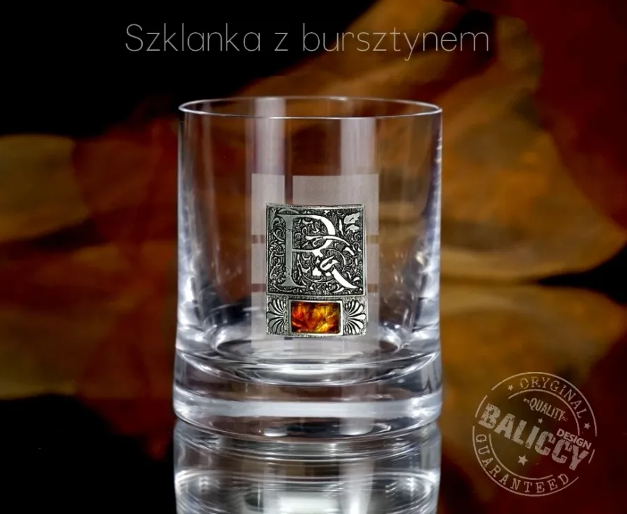 Elegante regalo navideño vaso