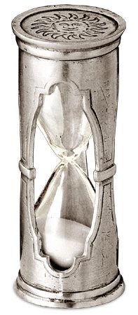reloj de arena marino