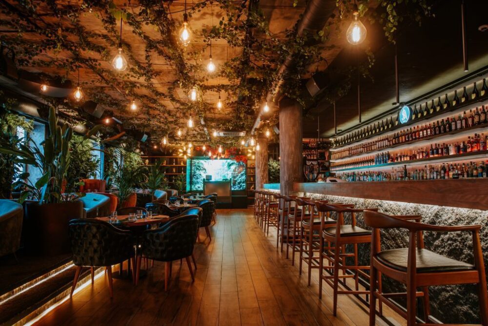 Restaurante de lujo Varsovia