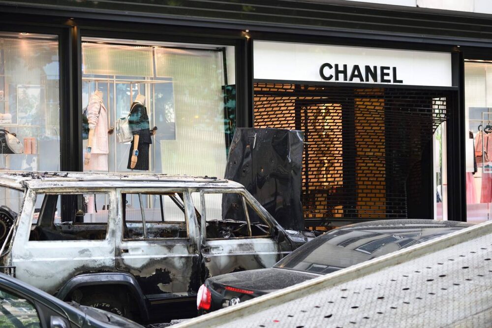 Robo en la boutique de Chanel