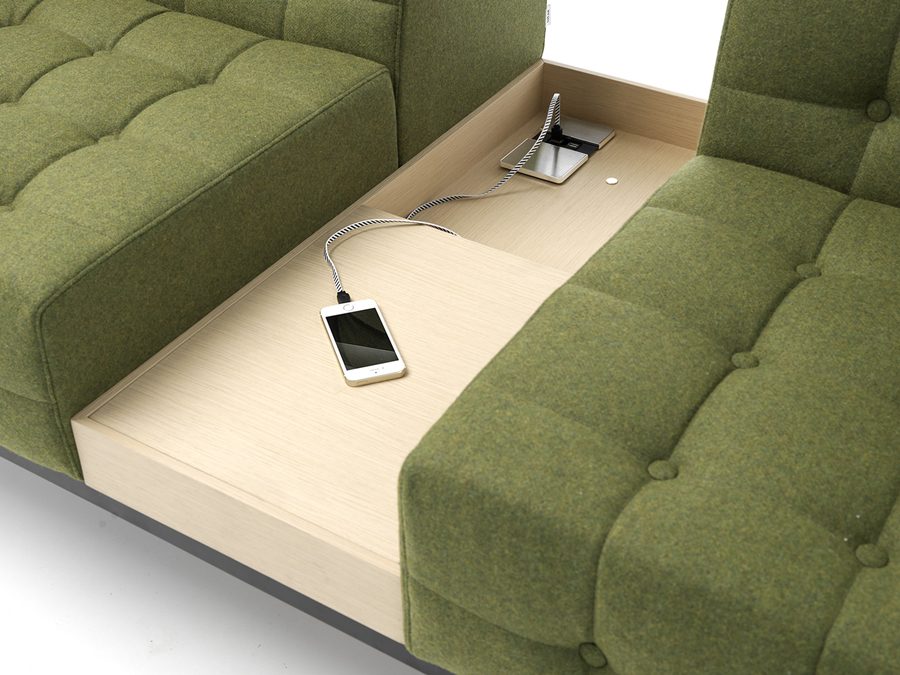 sofás elegantes para salas de espera