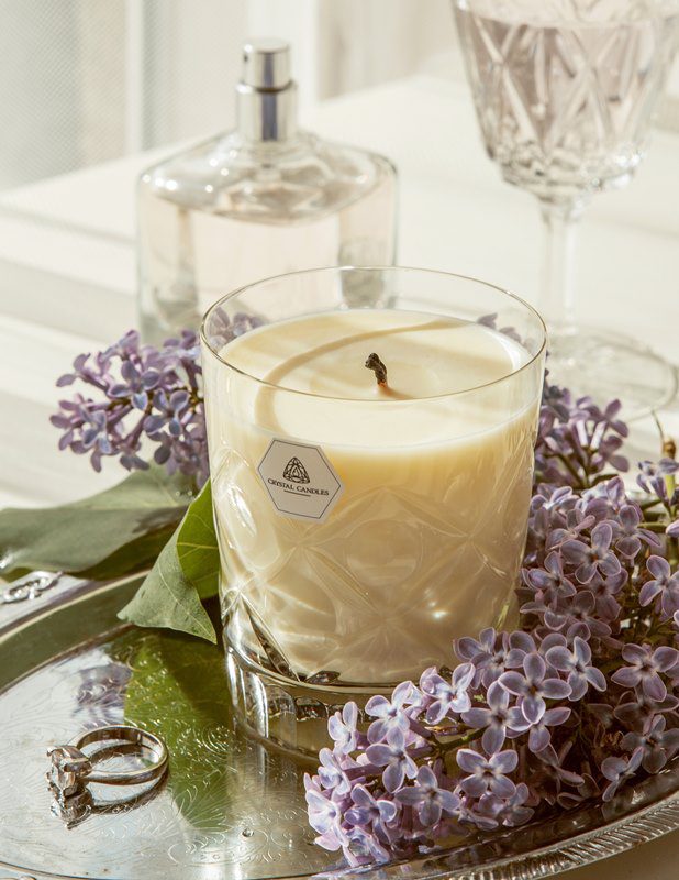 velas aromáticas elegantes