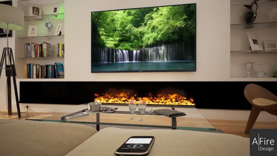 ¿Cómo funciona una chimenea de vapor de agua?