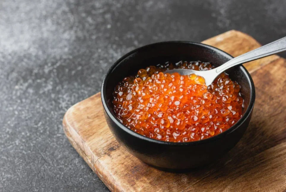 Caviar de salmón