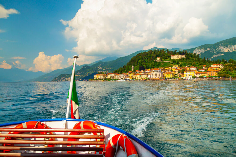 Lago de Como en Italia
