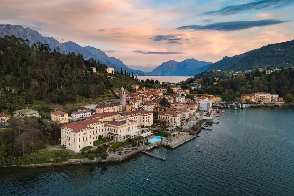 Villas junto al lago Como