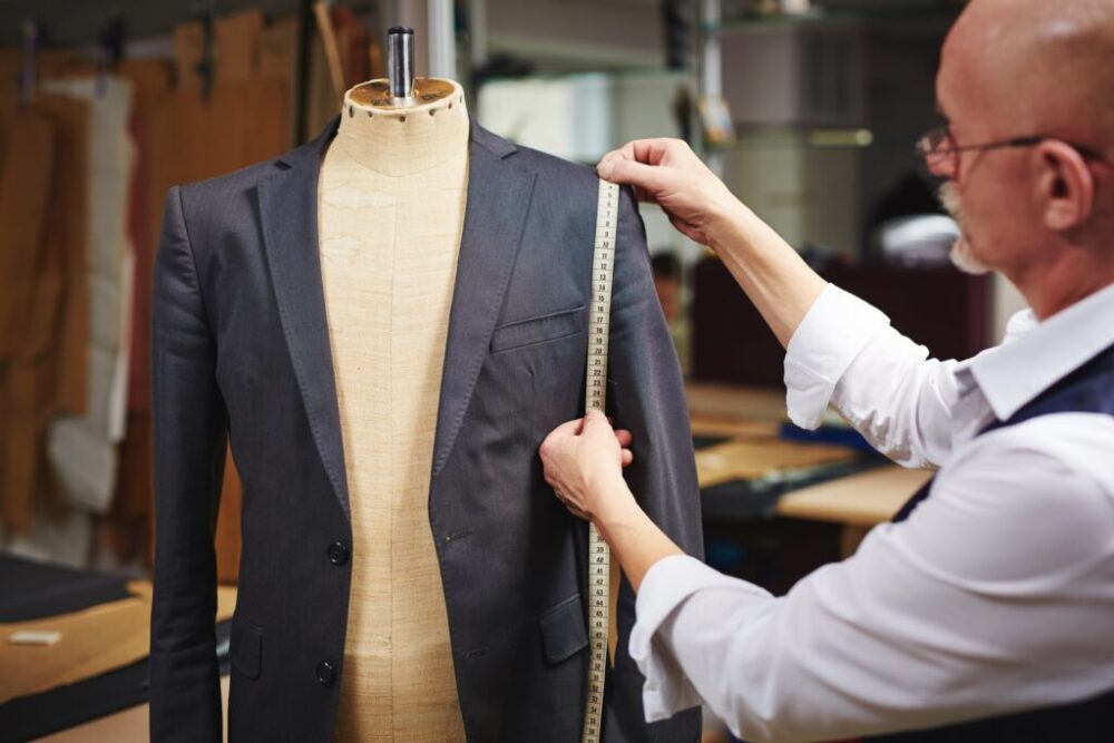 Tomar medidas de la chaqueta