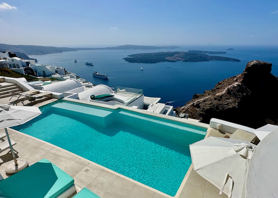 Hoteles en Santorini