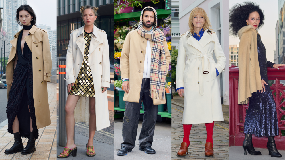 Excepcional Campaña Aniversario de Burberry